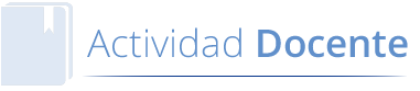 Actividad Docente